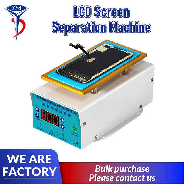 YYD YD930 LCD Screen Separation Machine Built-in square Vacuum Pump for Strong Suction Heating Fast Uniform Temperature