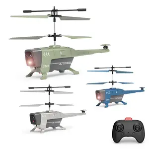 2.4g Black Hornet Remote Control Light Airplane Obstacle Avoidance Toy Plane Radio Controlled 3.5ch Rc Helicopter With Camera