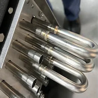 Wassergekühlte Automatische Orbital-Schweißmaschine mit U-förmigem Kopf für Titan-Wärmetauscher