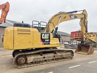 Excavatrice sur chenilles hydraulique d'occasion Caterpillar 330FL de 30 tonnes d'origine