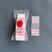 Sacs en plastique LDPE bleus pour pommes, 1000 unités, mini-sacs refermables 1,25 x 0,75 pouces, 12534