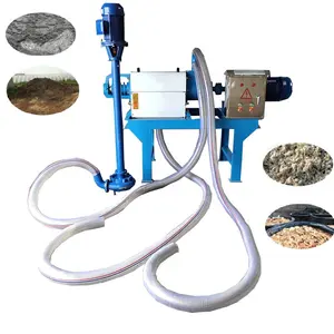 Máquina de tratamiento de aguas residuales para matadero de cría, separador de estilismo, dragado de granos, máquina de deshidratación de granos gastados