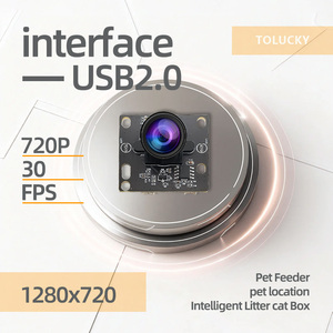 Módulo de Cámara USB con Sensor de Imagen CMOS de 1MP, Lente Gran Angular de Alta Calidad, Grado Industrial, para Sistemas de Monitoreo de Bebés y Mascotas - Product Image 4