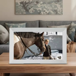 <span class=keywords><strong>Cadre</strong></span> photo numérique LCD Frameo de 15,6 pouces avec écran tactile intelligent HD IPS 1920x1080, WiFi, stockage 32 Go, prise en charge MP4 Cloud - Product Image 2