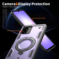 Coque antichoc blindée avec support magnétique rotatif à 360° pour véhicules, compatible Samsung A08 A07 A06 4G 5G – Vente en gros