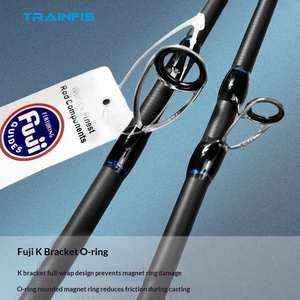 <span class=keywords><strong>Canne</strong></span> <span class=keywords><strong>à</strong></span> <span class=keywords><strong>pêche</strong></span> en fibre de carbone Full Fuji Guides pour la <span class=keywords><strong>pêche</strong></span> au bar, 2 brins, 1,8-2,4 m, pour la <span class=keywords><strong>pêche</strong></span> en lac, en rivière, en <span class=keywords><strong>mer</strong></span> et en <span class=keywords><strong>bateau</strong></span> - Product Image 5