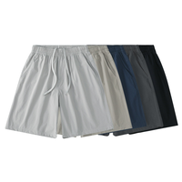 Shorts de sport pour hommes en nylon et élasthanne à séchage rapide avec poche, pour la course, la gym et le fitness
