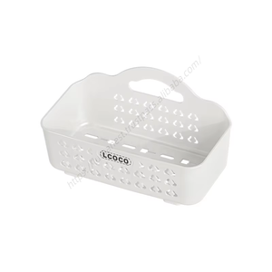 Support mural de rangement en plastique pour cuisine, organisateur d'épices et d'assaisonnements, avec égouttoir, pour usage domestique, vente en gros - Product Image 3