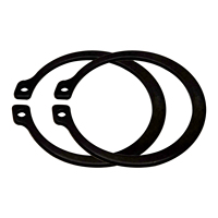 ZM Din471 DIN472 Black Oxide 65Mn Spring Steel Retaining Ring with Zinc Finish DIN Standard