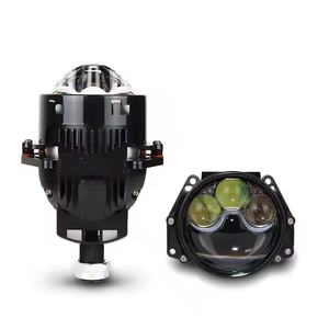Lente de Proyector Bi-LED de 3 Pulgadas y 60W de Súper Potencia, Faros Antiniebla de Aluminio con Luz Alta y Baja K202, 7000 Lúmenes, Temperatura de Color de 6000K - Product Image 1