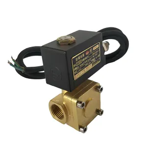 0927 series 16bar pilot type 1/2 inch water gas solenoid valve explosion proof normally closed brass high pressure air valve