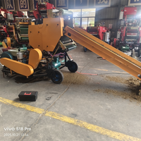 Nouvelle presse à balles carrées automatique Longmiao montée sur tracteur, contrôlée par PLC, avec moteur PTO, haut niveau de sécurité, pour usage agricole, origine Shandong 1