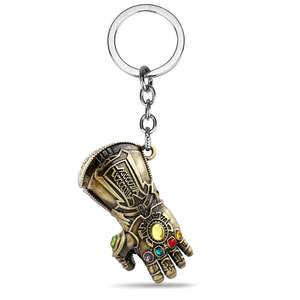 Vente en gros Porte-clés en métal Gants <span class=keywords><strong>de</strong></span> <span class=keywords><strong>Thanos</strong></span> Porte-clés Décapsuleur en métal Cadeau Pendentif Porte-clés - Product Image 4