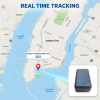 Traceur GPS Mini Intelligent 4G 2G pour Véhicules et Flottes, avec Alarme Anti-Effraction, Suivi en Temps Réel, Magnétique, 3 Ans d'Autonomie en Veille et Stockage Cloud