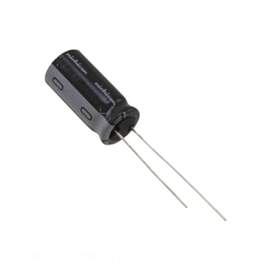 Condensador Original de 22 uF, Aluminio, 22UF, 20%, 250V, Radial, de Montaje a Través de Orificio, UVK2E220MPD1TD - Product Image 1