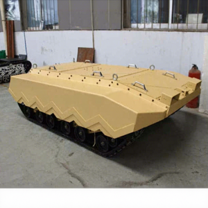 Plataforma con orugas de goma duraderas y personalizables con control remoto WeiDe, capacidad de carga de 500 kg para incendios de clase A/B - Product Image 1