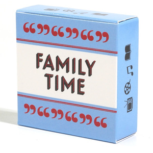 Juego de cartas para tiempo en familia, caja de papel, juego de mesa de entretenimiento para jóvenes de 15 a 35 años - Product Image 1