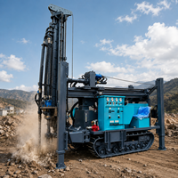 Foreuse de carottage de roche Feiyang, moteur diesel-pneumatique, portable et mobile, pour la construction de puits d'eau rotatifs, 100-325 mm