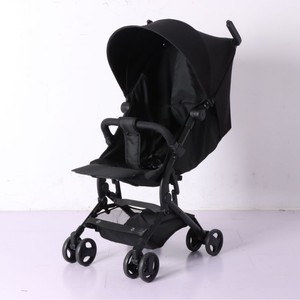 Poussette bébé améliorée 8ème génération, pliable d'une seule main, inclinable, légère, avec accoudoir de sécurité et sac, homologuée pour le transport aérien - Product Image 1