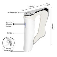 Nouvelles tendances, pistolet de massage par percussion à vibrations NEMS pour les tissus profonds, contrôle de la vitesse, masseur myofascial pour tout le corps, pour les jambes, les mains, les bras, le dos