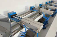 Máquina de Perforación y Fresado CNC de Doble Cabezal WEIKE CNC WSZ2-CNC-3000 para el Procesamiento de Ventanas, Puertas y Muros Cortina de Aluminio