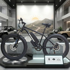 Bicicleta Eléctrica de Montaña con Llantas Gruesas de 26 Pulgadas para Adultos, Control de Velocidad Variable TXZ, Ofrece Múltiples Opciones de Marcha para una Conducción Suave - Product Image 3