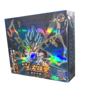 Bronzing Barrage <span class=keywords><strong>Dragon</strong></span> <span class=keywords><strong>Ball</strong></span> Card Booster Box Anime Son Goku Rare <span class=keywords><strong>Flash</strong></span> Card Packs Juego Battle Collection Tarjeta brillante Regalo para niños - Product Image 2