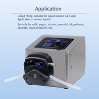 Machine de remplissage péristaltique de haute précision Ditrontech pour petites bouteilles, boissons, huiles, liquides chimiques, eau de coco, moteur