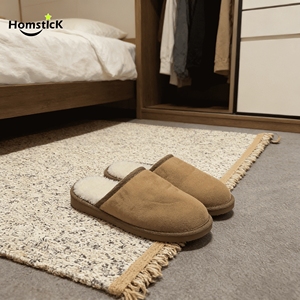 Pantofole da Interno <span class=keywords><strong>in</strong></span> Morbida Pelle Scamosciata con <span class=keywords><strong>Memory</strong></span> Foam per Donna |   Ciabatte Comode |   Vendita all'Ingrosso di 1000 Paia |   Produzione Diretta OEM - Product Image 2