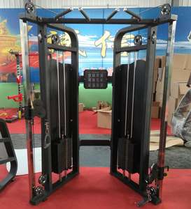 Attrezzatura Sportiva Multifunzione per Allenamento della Forza, <span class=keywords><strong>Trainer</strong></span> Integrato, Stazione Palestra Multi Jungle con Dual Cable <span class=keywords><strong>Cross</strong></span> per Palestra - Product Image 5