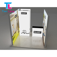 Offre Spéciale Seg Lightbox Led Lightbox stand d'exposition mur d'exposition stand d'exposition 3*6 stands d'exposition