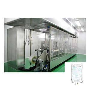 สายการผลิตถุงน้ำเกลือชนิดไม่ใช้ PVC แบบกำหนดเอง พร้อม PLC และมอเตอร์ รับประกัน 1 ปี สายการผลิตถุงน้ำเกลือชนิดไม่ใช้ PVC - Product Image 1