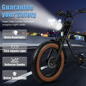 Bicicleta Eléctrica de 20 Pulgadas con Batería de Litio, Frenos de Disco Hidráulicos, 7 Velocidades, Asistencia al Pedaleo, Suspensión Delantera y Funciones Digitales Inteligentes - Product Image 5
