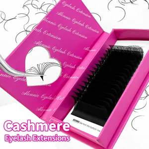 Wholesale Lash Extensions Supplies CC D DD L M Lash Vendors For Eyelash Extension Volume Trays 20 25mm 005 007 Cashmere Lashes