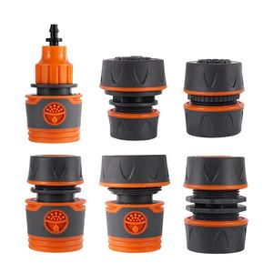 उद्यान सिंचाई 1/2 3/4 नली मरम्मत कनेक्टर सेट पानी त्वरित कनेक्टर मरम्मत संयुक्त पाइप फिटिंग एडाप्टर - Product Image 6