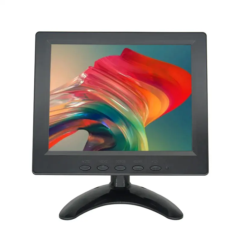 Monitor TFT LCD de computador para POS de 8 Polegadas Tela LCD