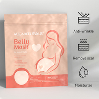 Le masque de ventre sans danger pour la grossesse hydrate et répare les vergetures Masque de ventre naturellement naturel pour les vergetures
