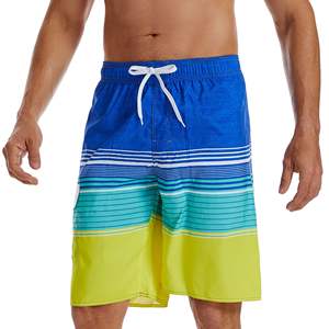 Pantalones cortos informales <span class=keywords><strong>de</strong></span> LICRA para hombre, transpirables e impermeables <span class=keywords><strong>de</strong></span> secado rápido con logotipo personalizado, pantalones cortos <span class=keywords><strong>de</strong></span> playa <span class=keywords><strong>de</strong></span> poliéster <span class=keywords><strong>de</strong></span> cintura media - Product Image 2