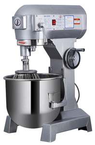 Elektrischer Küchenmixer für Zuhause und Gewerbe mit Edelstahl-Rührschüssel, Standmixer für Teig, Lebensmittel und Kuchen - Product Image 4