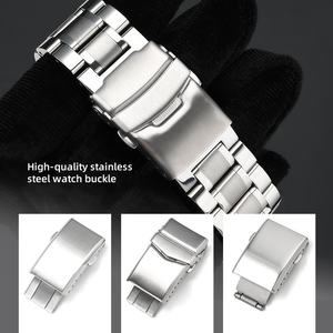 <span class=keywords><strong>Bracelet</strong></span> de montre en <span class=keywords><strong>acier</strong></span> inoxydable adapté à Longines pour <span class=keywords><strong>Seiko</strong></span> <span class=keywords><strong>Bracelet</strong></span> à maillons perlés 5 pièces avec boucle déployante <span class=keywords><strong>Bracelet</strong></span> de montre <span class=keywords><strong>22mm</strong></span> - Product Image 2