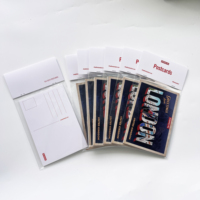 Tarjeta de visita con logotipo personalizado, papel recubierto, paquetes de postales de felicitación de boda, tarjetas de agradecimiento a la venta