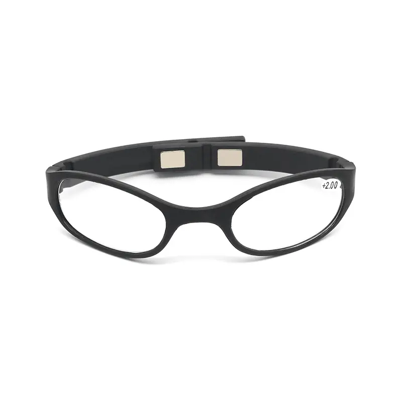 Portable Wrist-mounted Magnetic Reading Glasses Folding Presbyopia Magnifying Reading Eyeglasses