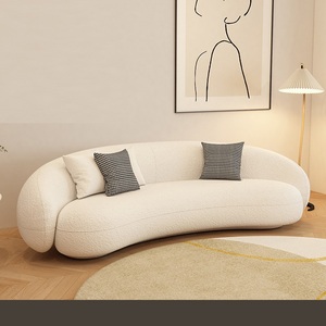 Juego de Sofás Seccionales de Terciopelo de Estilo Nórdico Moderno, Relleno de Esponja, Color Rojo, para Apartamentos, Villas, Escuelas, Hoteles, Patas de Madera Maciza Resistentes - Product Image 5