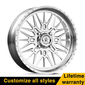 Jantes American Force Wheels K05 COYOTE <span class=keywords><strong>UTV</strong></span> personnalisées en 2 pièces forgées tout-terrain 4x137 polies, jantes de luxe performantes pour <span class=keywords><strong>UTV</strong></span> - Product Image 3