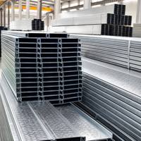 Dalle de plancher galvanisée à profil large Zhenpeng YXB40-200-800 pour projets de structures en acier léger