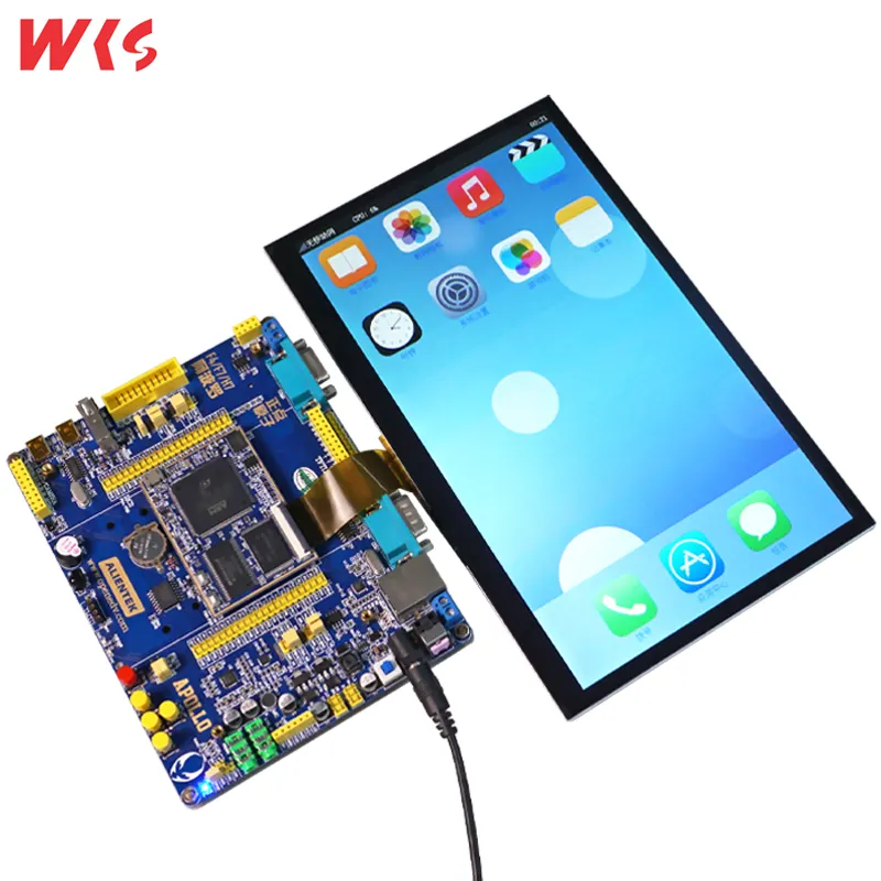 OEM 10,1 pulgadas 1024*600/RGB/lvds/mipi interfaz TFT LCD 10,1 módulo LCD de panel táctil capacitivo