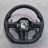 Volant sport en cuir M Performance pour BMW avec boutons multifonctions haute performance et palettes de changement de vitesse