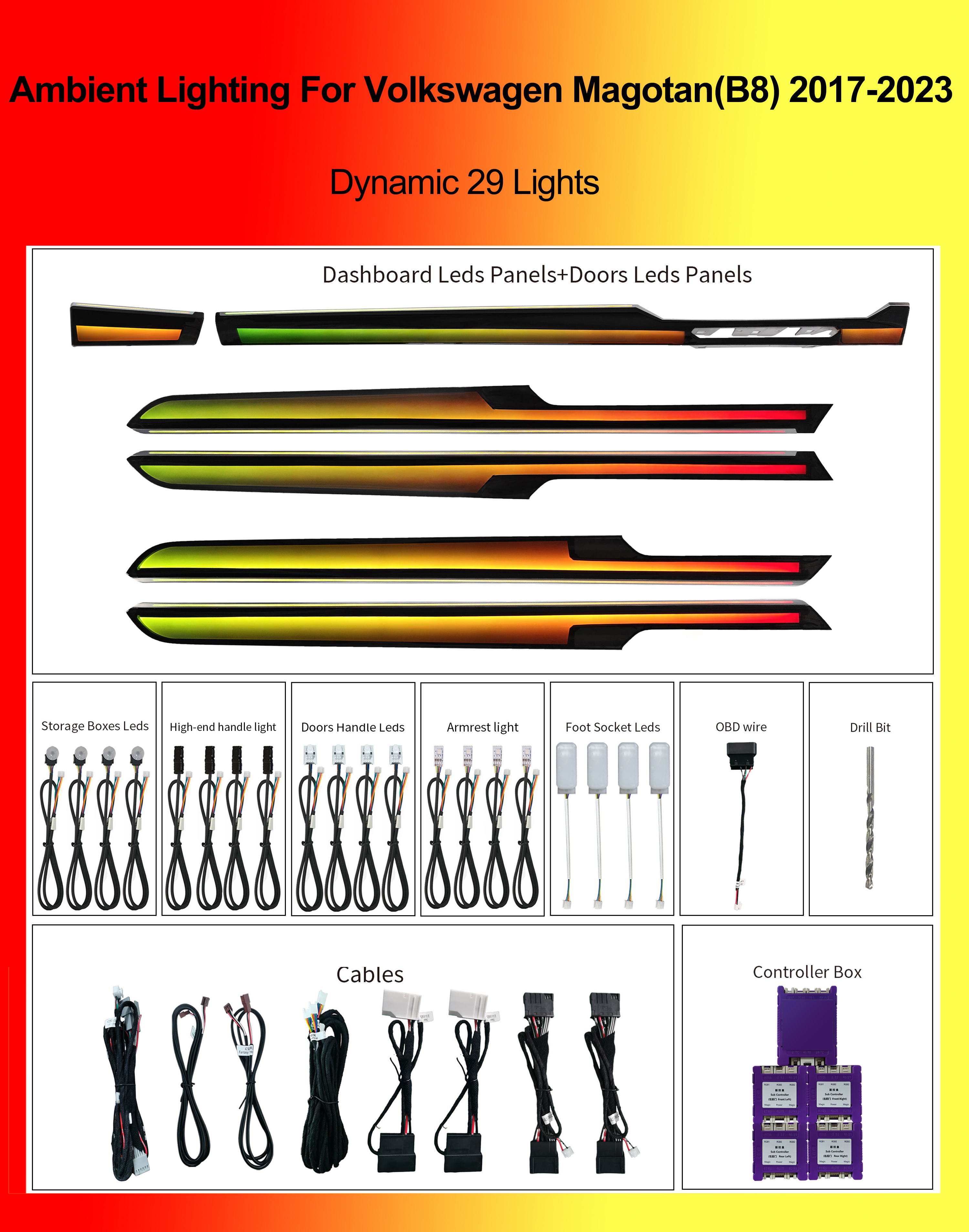 Dinámico 29 Luces