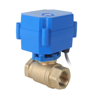 Détecteur de fuite d'eau DN15 (1/2 pouce) Robinet intelligent en laiton 4 pièces 6-M Capteur d'eau Sonde dorée Protection contre les fuites d'eau