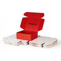 Boîte d'emballage personnalisée en carton ondulé recyclable pour extensions de cheveux, chaussures, sandales, boîte cadeau, gaufrage, logo personnalisé